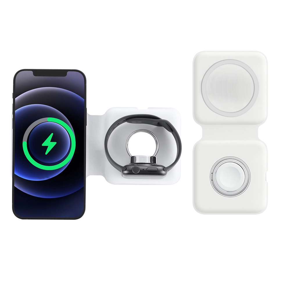 Smartwatch X - Magsafe duo Магнитное Беспроводное зарядное устройство