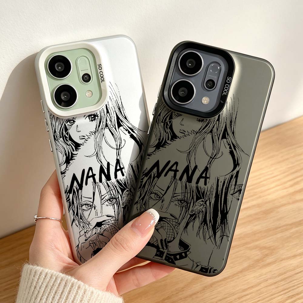 Oppo Reno 12 - Аниме Нана Крутой Мягкий Чехол Для