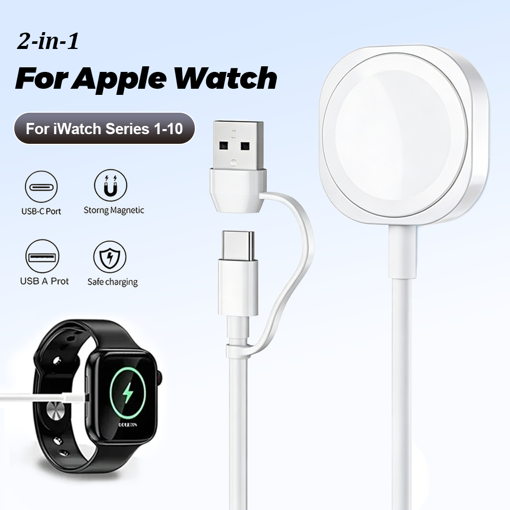 Wireless Charger Watch - Магнитный беспроводной USB-кабель для быстрой зарядки