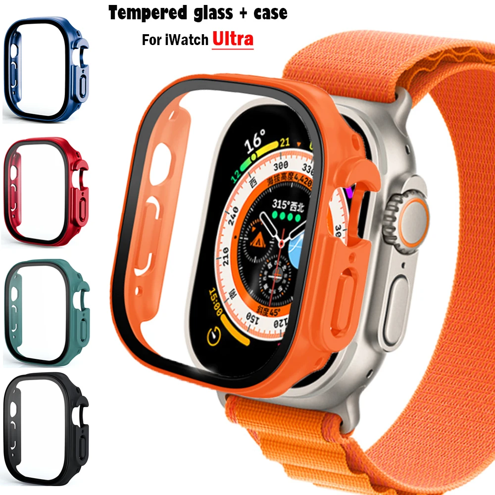 Smartwatch Band Accessories - Стекло + чехол для Apple Watch