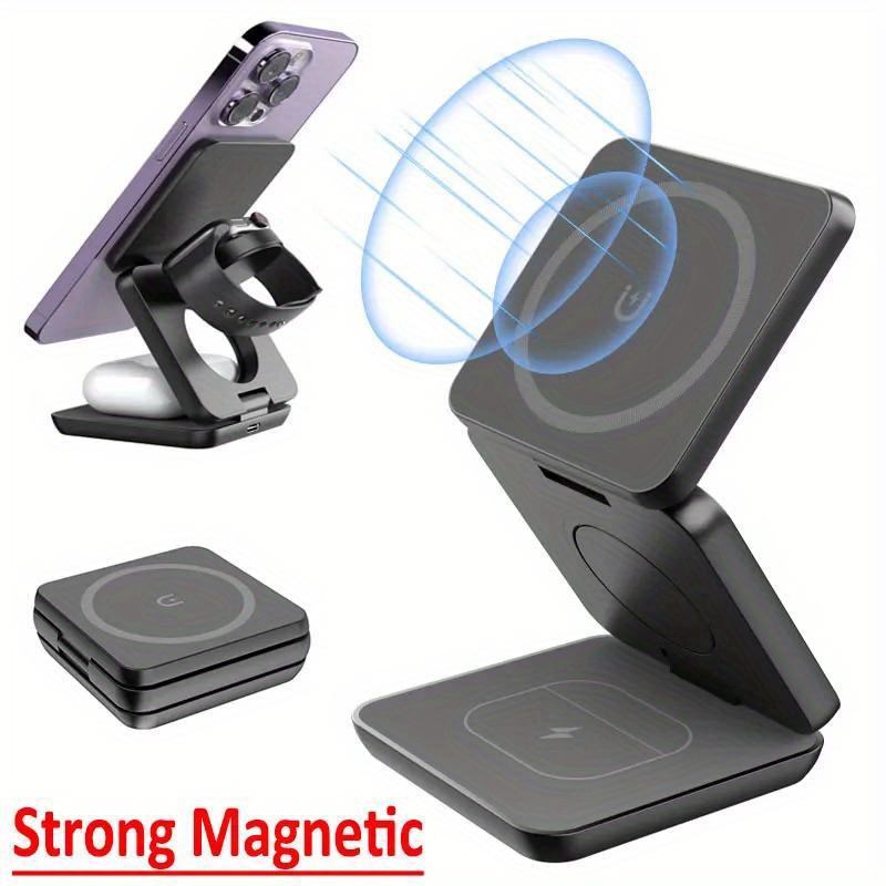 Складное быстрое беспроводное  – обзор и цена Wireless Charger Watch