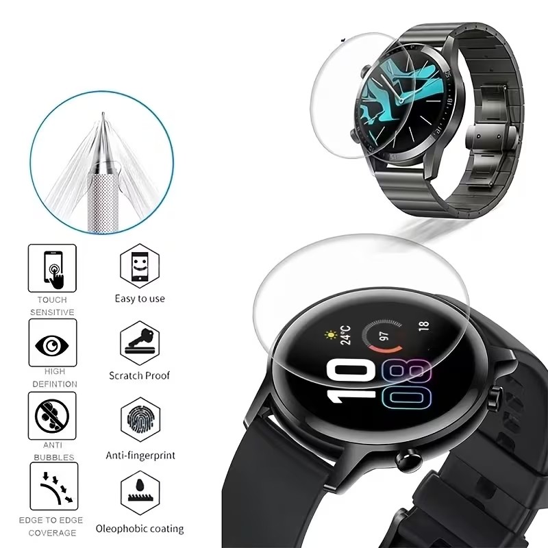 1-3 шт. гидрогелевая пленка дл – обзор и цена Watch Face Protector