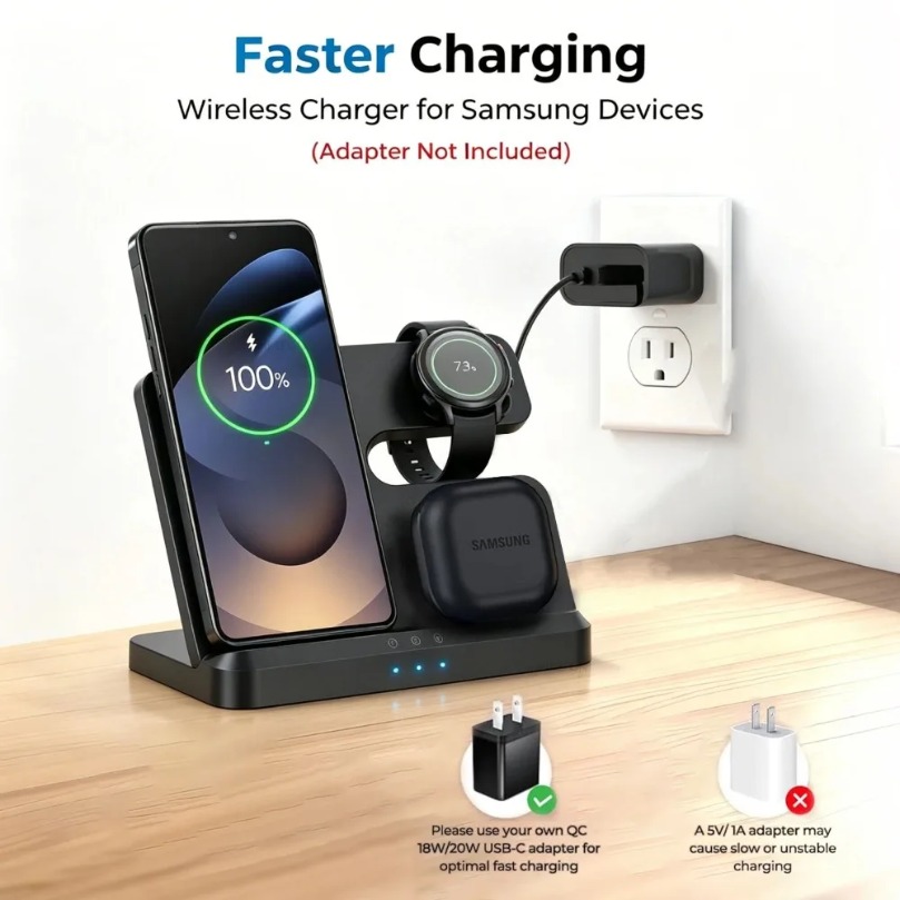 Беспроводное зарядное устройст – обзор и цена Wireless Charger Watch