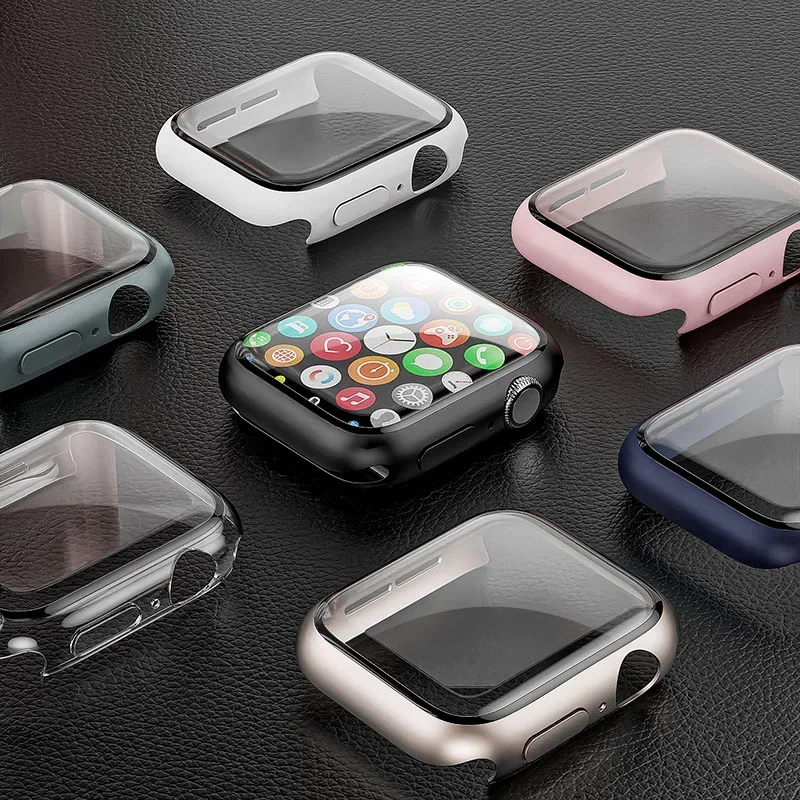 Закаленное стекло + чехол для  – обзор и цена Smartwatch Band Accessories