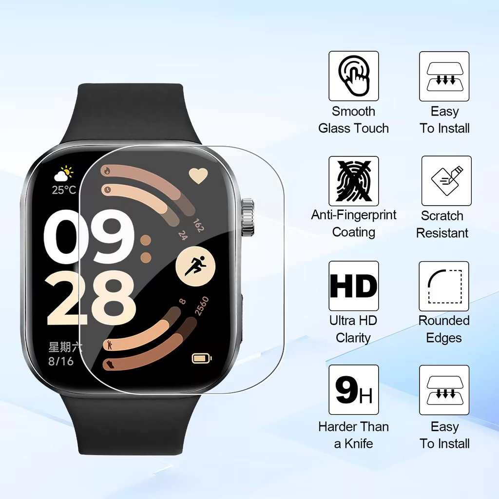1-5 шт. мягкая пленка для Xiao – обзор и цена Smartwatch Universal