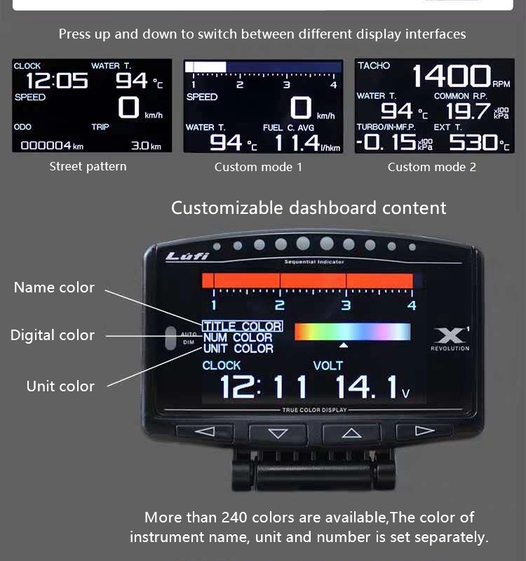 Lufi X1 OBD 2-датчик автомобил – обзор и цена Smartwatch Universal