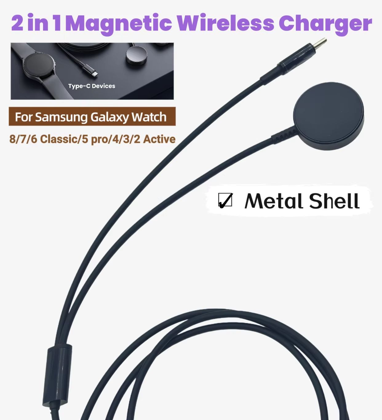 Магнитный беспроводной зарядны – обзор и цена Wireless Charger Watch