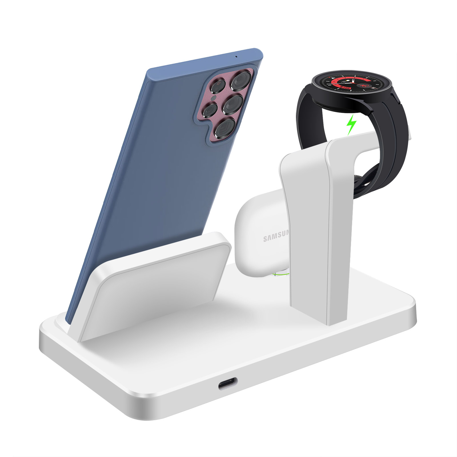 Настольная док-станция 3 в 1 с – обзор и цена Wireless Charger Watch