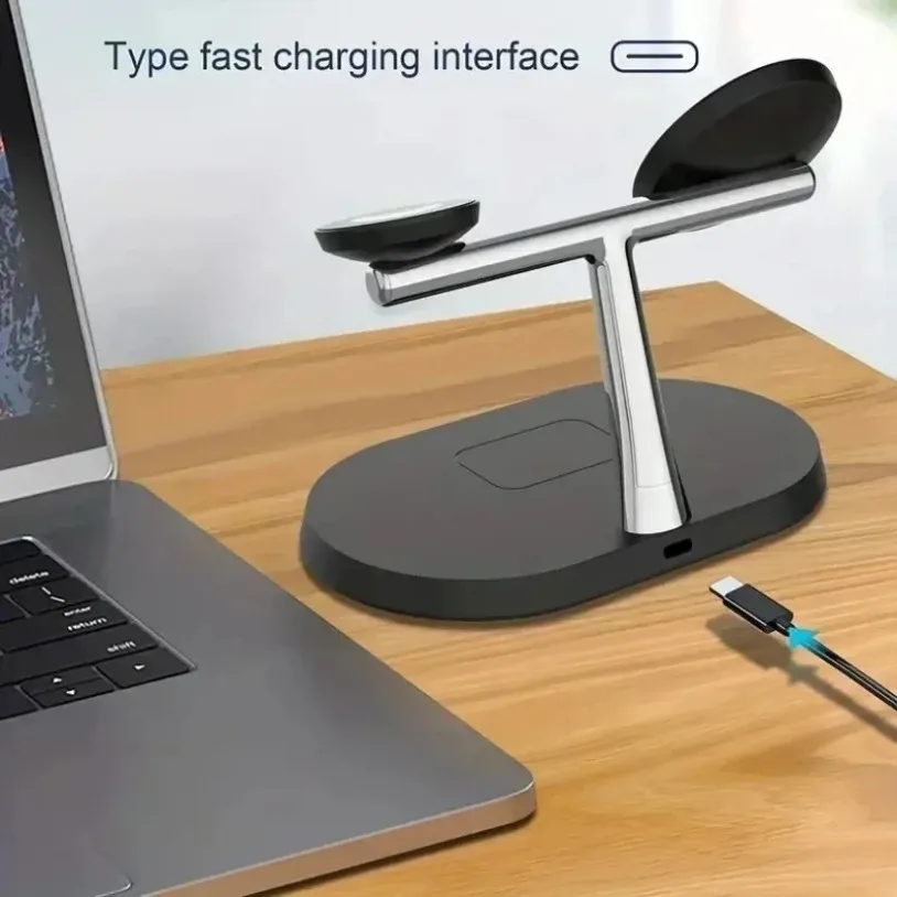 Магнитная беспроводная зарядна – обзор и цена Wireless Charger Watch