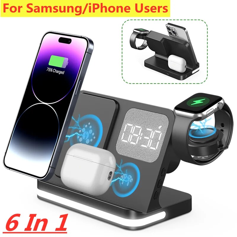 Подставка для беспроводного за – обзор и цена Wireless Charger Watch