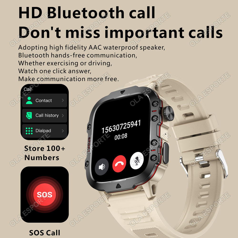 2025 Новые военные умные часы  – обзор и цена Smartwatch Face