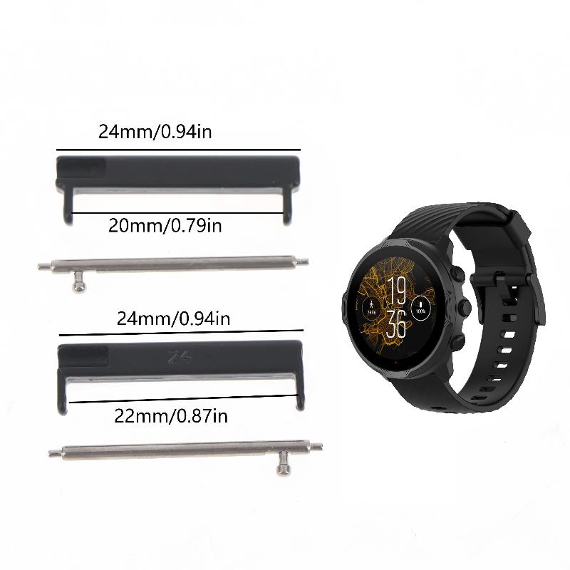 1 пара адаптеров для ремешков  – обзор и цена Smartwatch Watch Accessories