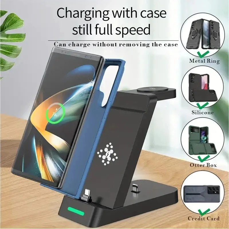 Зарядная Станция 3 в 1 для Sam – обзор и цена Wireless Charger Watch
