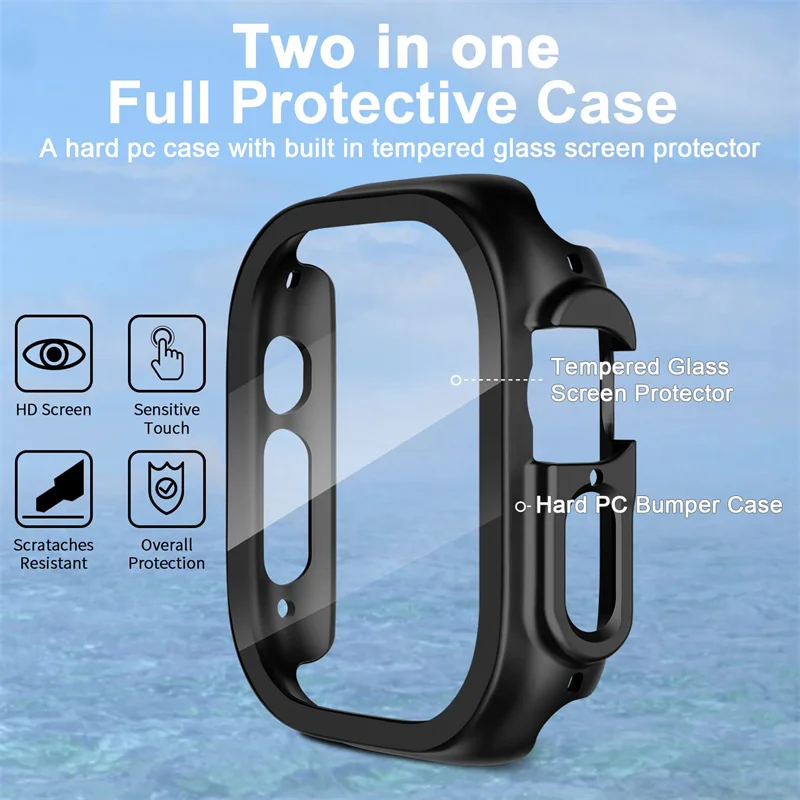 Стекло + чехол для Apple Watch – обзор и цена Smartwatch Band Accessories